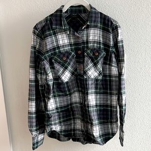 J.Crew Plaid Button Down - Size 00